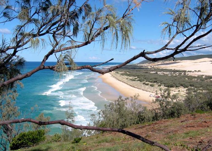 Beaches in Australia-Fraser 75MileBeach