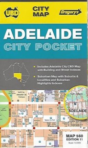 Adelaide City Pocket Map - UBD