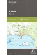 Babel 50k Topographic Map - TD10 Tasmap