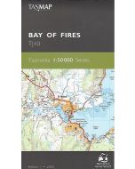 Bay of Fires topo map