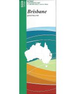 Brisbane Topographic Map 1:1 Million