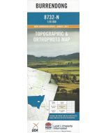 Burrendong Topographic Map - 8732-N