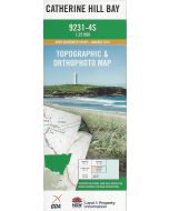 Catherine Hill Bay Topographic Map - 9231-4S