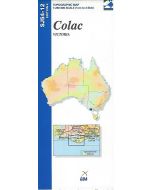 Colac Topographic map