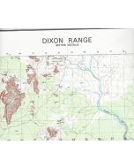 Dixon Range Topographic Map 50k - 4562-1
