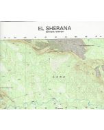 El Sherana Topographic Map - 5470-4