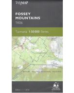 Fossey Mountains Topographic Map - Tasmap TK06