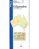 Gilgandra topo map 250k