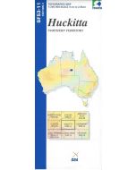Huckitta 250k topo map