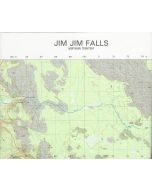 Jim Jim Falls topo map