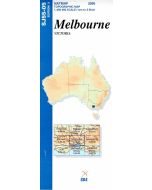 Melbourne Topographic Map - SJ55-05