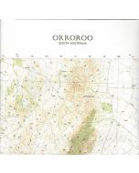 Orroroo 50k topo map