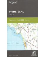 Prime Seal Topographic Map - TD09 Tasmap