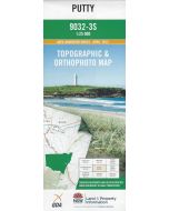 Putty 25k Topographic Map - 9032-3S