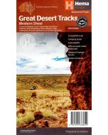Great Desert Tracks Western Map Sheet Hema Maps