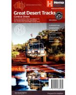 Great Desert Tracks Central Map Sheet Hema Maps