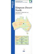 Simpson Desert North Topgraphic Map