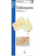 Tallangatta 250k topo map