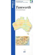 Tamworth 250k topo map