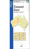 Tanami East topo map