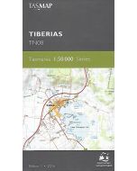 Tiberias Topographic Map TN08 - Tasmap