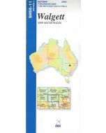 Walgett 250k topo map