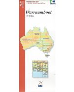 Warrnambool 100k topo map
