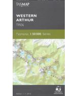 Western Arthur topo map