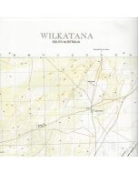 Wilkatana topo map