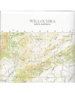Willochra topo map