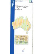 Wyandra topo map