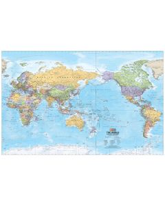 World Wall Map Laminated - Hema Maps