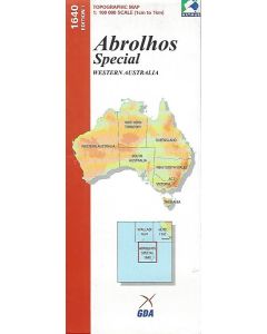 Abrolhos 100k map