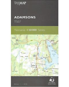 Adamsons Topographic Map - Tasmap TK07