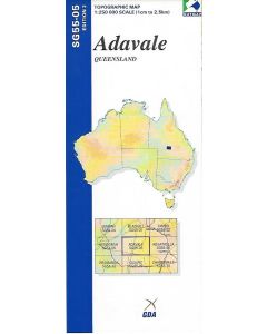 Adavale Map