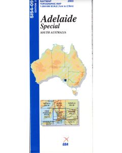 Adelaide Special Topographic Map - SI54-09