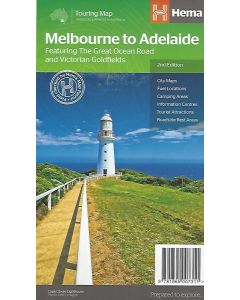Melbourne to Adelaide - Hema Maps