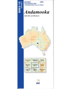 Andamooka 250k topo map