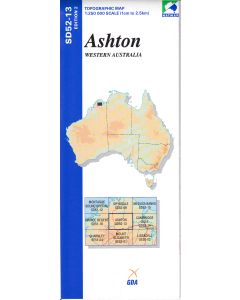 Ashton Topographic Map - SD52-13