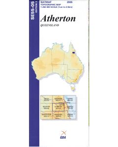 Atherton Topographic Map - SE55-05