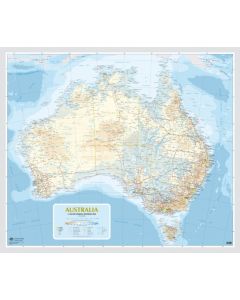 Australia General Reference Map 