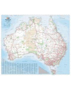 Australia Map - Hema Maps Large Laminated