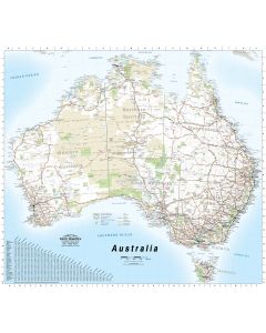 Australia TPM Wall Map Carto Graphics