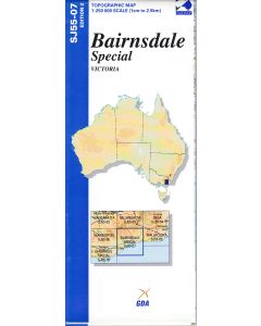 Bairnsdale Special Topographic Map - SJ55-07
