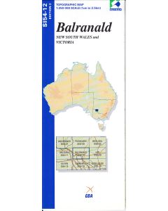 Balranald Topographic Map - SI54-12