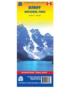 Banff National Park Map - ITMB