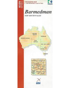 Barmedman NSW Topographic Map - 8329