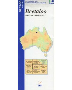 Beetaloo Topographic Map - SE53-06