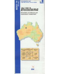 Billiluna Topographic Map - SE52-14