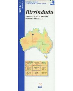 Birrindudu Topographic Map - SE52-11